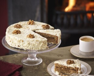 Karácsonyi diós torta