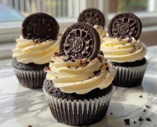 Oreo cupcake